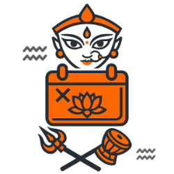 Durga Puja Calendar Icon