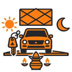 Vehicle Purchase Muhurat Icon