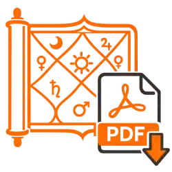 Free Kundali PDF Report Icon