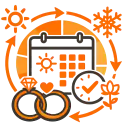 Indian Ritu Calendar Icon